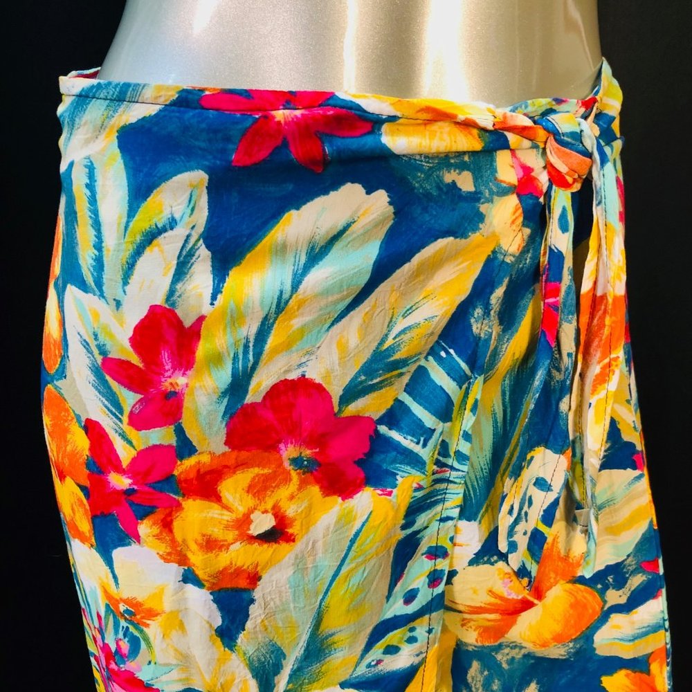 Jams World Vtg Wrap Around Skirt  Cover-Up